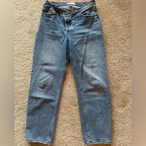 Abercrombie Jeans: The Dad High Rise